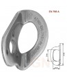 Punto de anclaje de acero inoxidable de gran apertura. Métrica 10