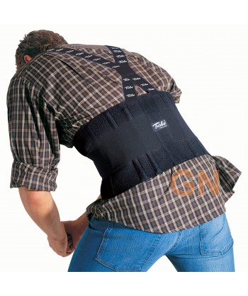 Faja transpirable con tensión regulable y tirantes