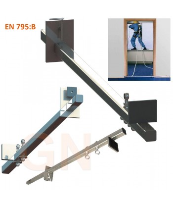 Punto de anclaje para puertas para dos usuarios