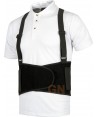 Faja lumbar con tirantes para trabajos pesados