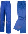 Pantalones rectos color azulina