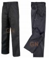 Pantalones rectos color negro