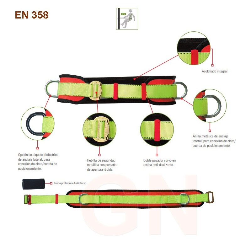 Cinturón de posicionamiento