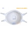 Mascarilla dolomita con válvula desechable de nivel FFP3