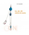 Dispositivo de poleas para evacuación y de rescate