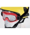Gafa UNIVET 611.00.10.01 con banda ajustable para casco forestal