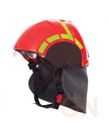 Cubrenucas de Nomex para casco de forestales y rescate