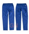 Pantalón bielástico multibolsillos azulina