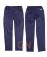Pantalón bielástico multibolsillos marino