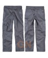 Pantalón multibolsillos triple costura muy fuertes gris