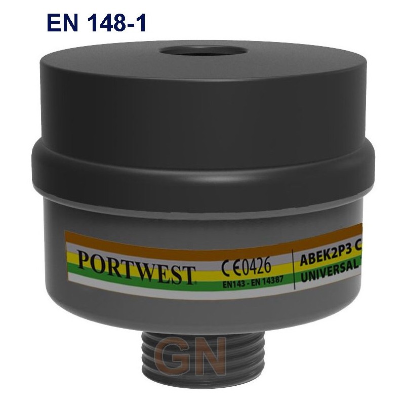 Filtro ABEK2P3 de rosca normalizada EN148