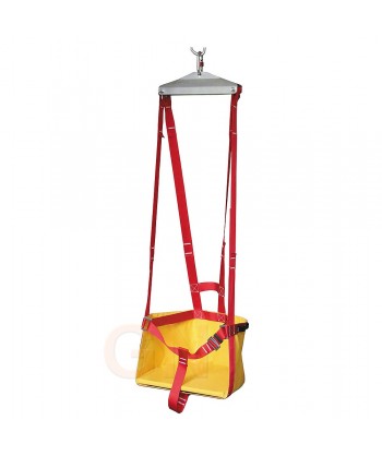 Silla de posicionamiento en altura con porta herramientas