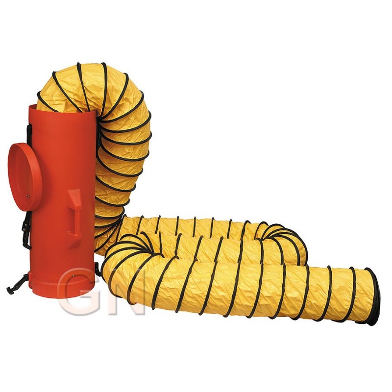 Maleta con tubo helicoidal para extractor de aire WP012