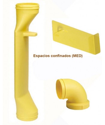 Kit de extractor + maleta de tubo helicoidal + dispositivo para lugares estrechos