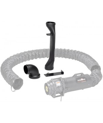 Extractor UB20 ATEX con maleta de tubo helicoidal y dispositivos MED