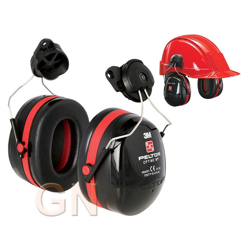Cascos auditivos peltor lll SNR 35 DB para casco