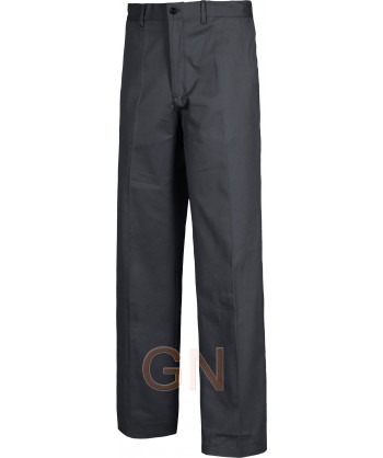 Pantalón  bielástico tipo chinos gris oscuro