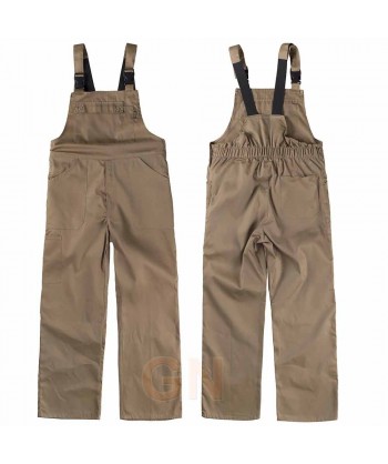 Peto multibolsillos de sarga de tergal beige