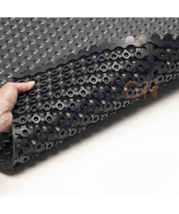 Alfombra modular de losetas de nitrilo para cargas pesadas para zonas secas