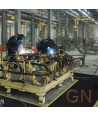 Alfombra ignífuga, modular de losetas antiestática para cargas pesadas para zonas secas