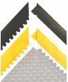 Bordes biselados para alfombras modulares  -Zonas secas-