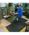 Alfombra modular para zonas húmedas y cargas pesadas