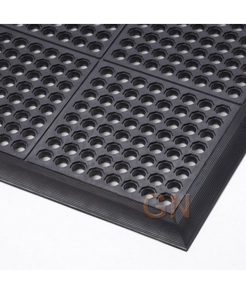 Alfombra modular para zonas húmedas y cargas pesadas