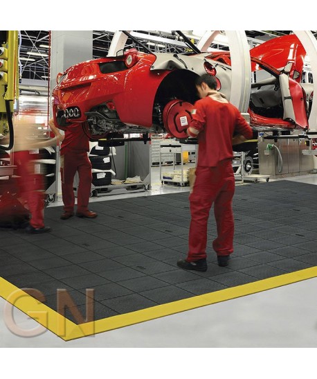 Alfombra modular para cargas pesadas y zonas secas