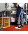 Alfombra modular para zonas húmedas y grasientas, industria alimentaria