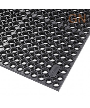 Alfombra modular para zonas húmedas y secas con cargas pesadas