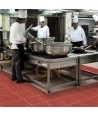 Conectores para alfombra modular para industria alimentaria