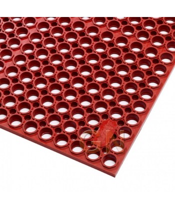 Conectores para alfombra modular para industria alimentaria