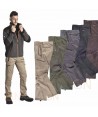 Pantalón deportivo de viscosa con refuerzos
