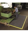 Alfombra modular, antideslizante,ignífuga, de nitrilo para soldadura en zonas secas