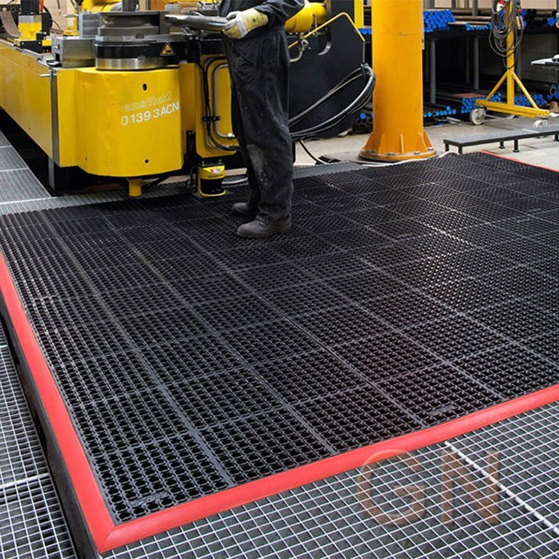 Alfombra modular de nitrilo para cargas pesadas -Zonas húmedas y grasientas-
