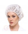 Gorro desechable unisex de polipropileno con elástico