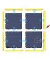 Alfombra modular para cargas muy pesadas y zonas secas