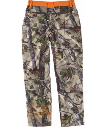 Pantalón softshell de camuflaje transpirable y elástico