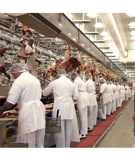 Alfombra de nitrilo para industria alimentaria en zonas grasientas y secas
