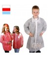 Bata desechable de visita para niños