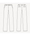 Pantalón elástico de algodón para hombre
