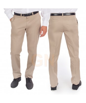 Pantalón elástico de algodón para hombre