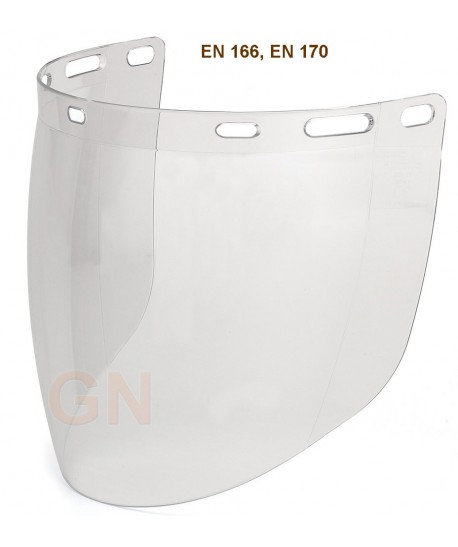 Pantalla facial para protección eléctrica