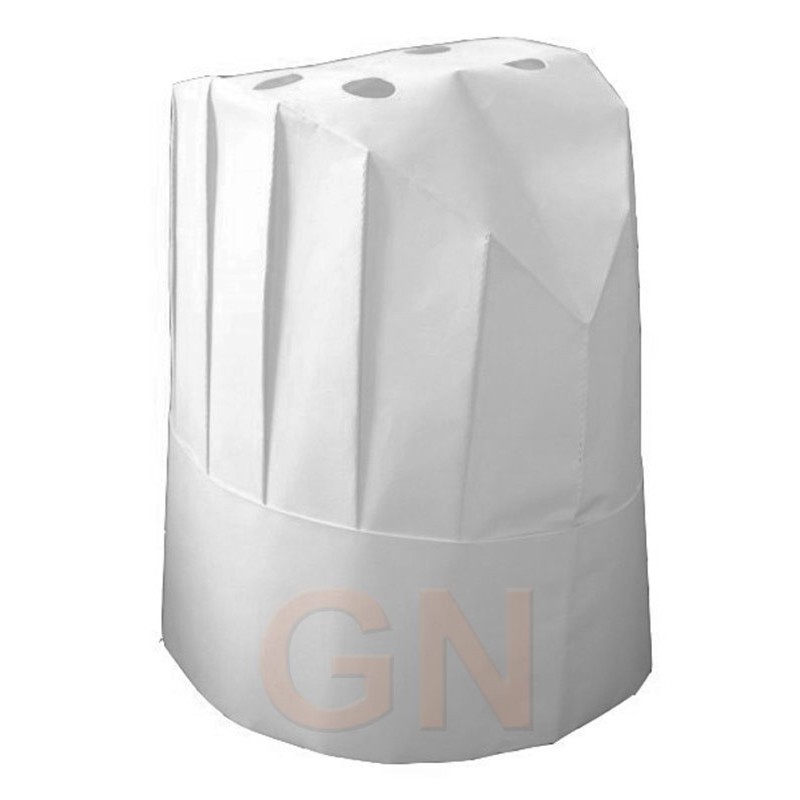 Gorro desechable de cocina de papel, modelo Continental