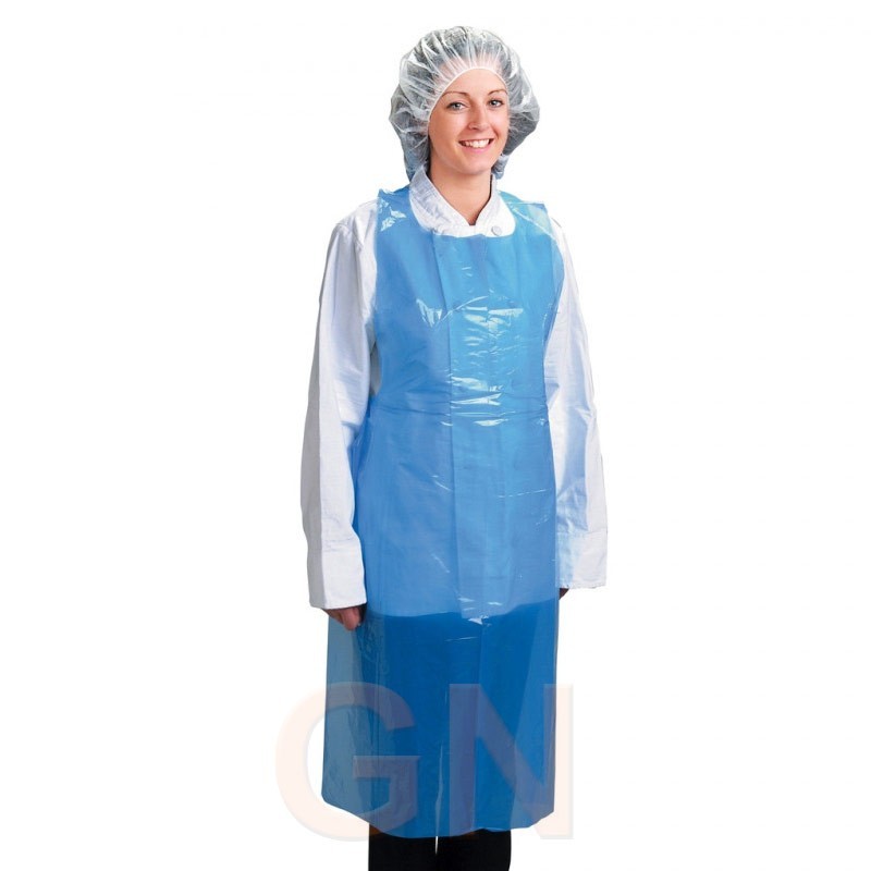 Delantal desechable de polietileno -230 gr/m²-