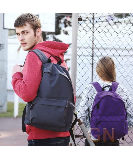 Mochila clásica con espalda acolchada