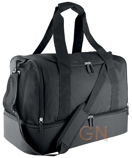 Bolsa para deporte de gran capacidad de 49 litros color negro