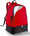 Bolsa mochila deporte con base rígida  de 39 litros color rojo