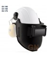 Pantalla de soldadura abatible para casco, tono 11
