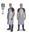 Delantal Tychem® 6000 F PA30LO con lazos 108 cm. GRIS